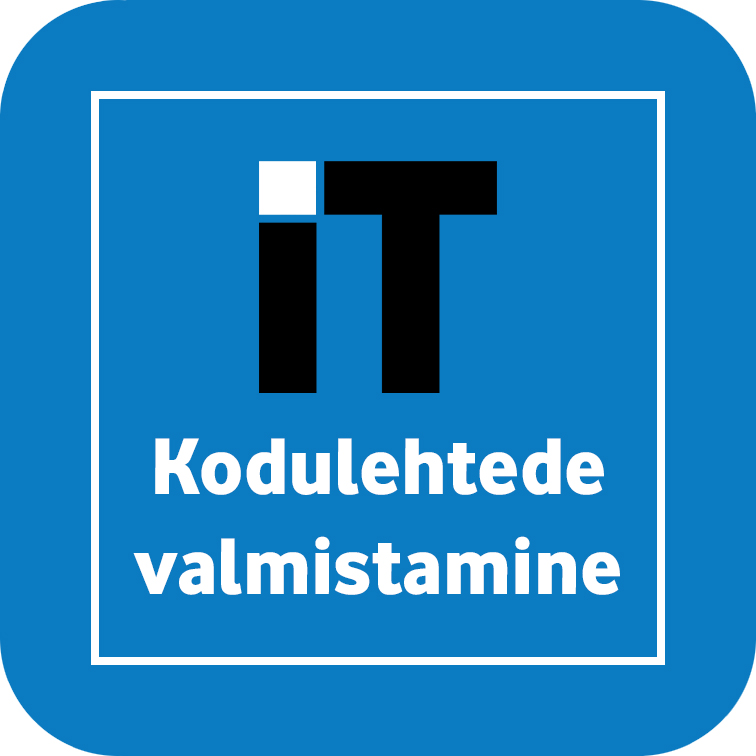 Kodulehtede valmistamine